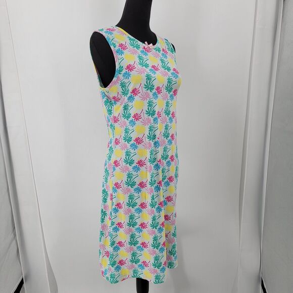 5 More Minutes Night Gown Womens Small Palm Tree Print Soft Tank Sleep Dress - Picture 3 of 10